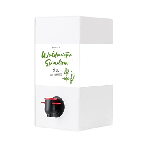 BIO Waldmeister-Spirulina-Sirup 3 L - Genüssle Waldmeister Sirup vom Bodensee mit blauem Spirulina BIO Waldmeister-Spirulina-Sirup 3 L - Genüssle Waldmeister Sirup vom Bodensee mit blauem Spirulina von Genüssle