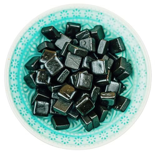 Genuss Berlin – Salzlakritz ohne Zucker – 600g – Zuckerfreie Süßigkeiten mit salzigem Lakritzgeschmack – Weiche Konsistenz – Gesunde Naschalternative für Lakritzliebhaber – Geschenkidee von Genuss Berlin