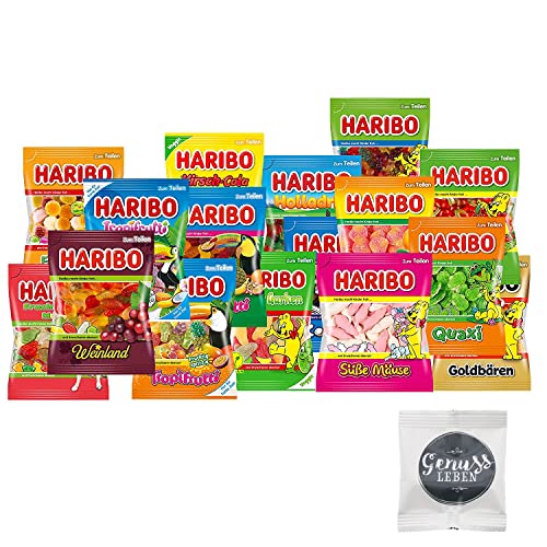 Haribo Mischpaket ca. 5 Kg mit GRATIS Jelly Beans (Haribo 5kg) von Genussleben