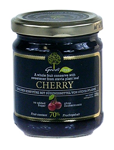 -carb Fruchtaufstrich 70% Fruchtanteil ohne Zuckerzusatz (60% weniger Zucker als Marmelade) (Kirsch) von Geodi