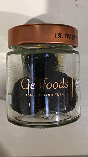 Ganzer schwarzer Sommer Trüffel in Sole 40g Ganzer schwarzer Sommer Trüffel in Sole 40g von Geofoods