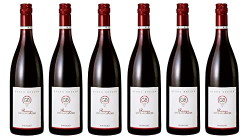 6x 0,75l - 2023er - Georg Breuer - GB - Rouge - Spätburgunder - Qualitätswein Rheingau - Deutschland - Rotwein trocken von Georg Breuer
