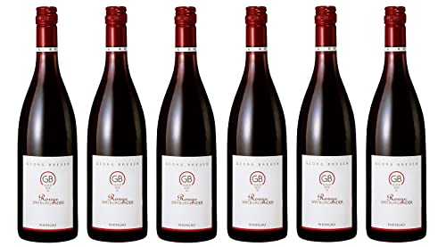 6x 0,75l - Weingut Georg Breuer - GB - Rouge - Spätburgunder - Qualitätswein Rheingau - Deutschland - Rotwein trocken von Georg Breuer