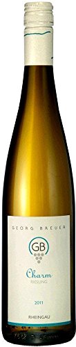 Georg Breuer Riesling halbtrocken Charm QbA Rheingau 2022 (1 x 0.75 l) von Georg Breuer