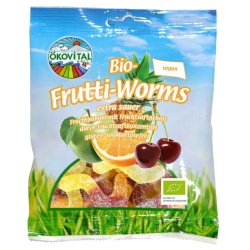 Fruchtgummi Frutti-Worms, vegan von Georg Rösner