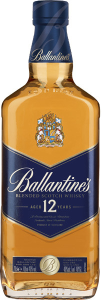 Ballantine's Blended Scotch 12 Years 40% vol. 0,7 l von George Ballantine and Son