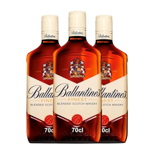 Whiskey Blended Ballantine's Finest 70 cl (Schachtel mit 3 Flaschen von 70 cl) von George Ballantine & Son - Ballantine's