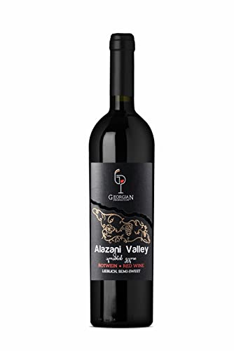 Alazani Valley Rot Georgian Production Rotwein lieblich Wein aus Georgien von GP Georgian Production