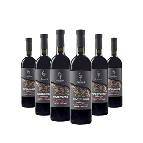 Weinpaket Kindzmarauli von Georgian Production Rotweine lieblich Wein aus Georgien von GP Georgian Production