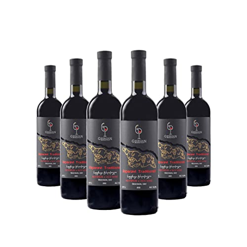 Weinpaket Saperavi Traditionell von Georgian Production Rotweine trocken Wein aus Georgien von GP Georgian Production