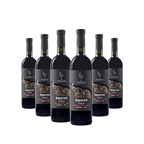 Weinpaket Saperavi von Georgian Production Rotweine trocken Wein aus Georgien von GP Georgian Production