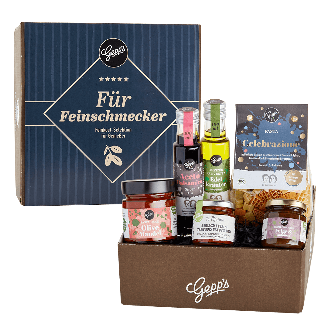 Geschenkbox für Feinschmecker - Gourmet - Kulinarische Geschenke - Präsentbox - Geschenkidee