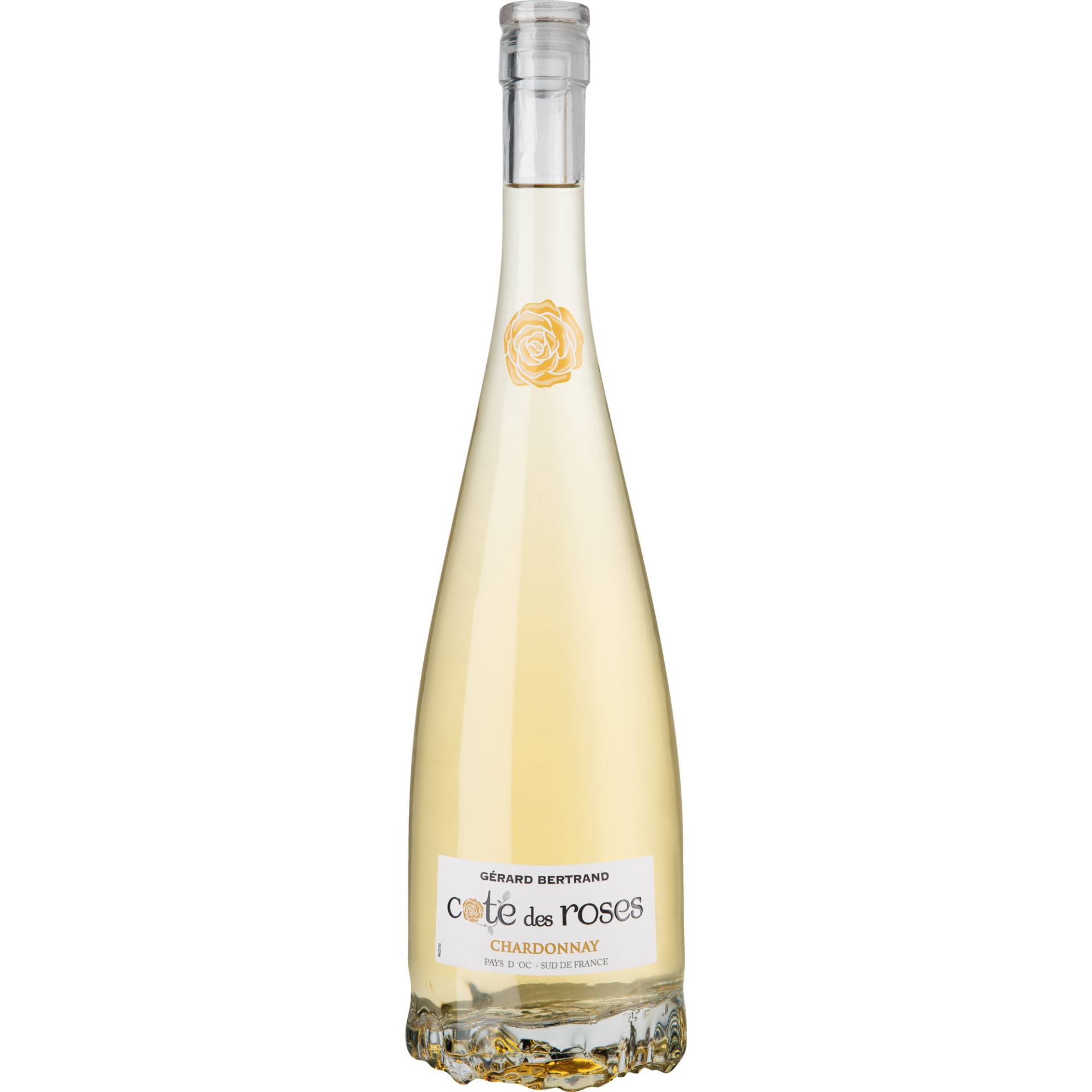Côte des Roses Chardonnay, Pays d'Oc IGP, Languedoc-Roussillon, 2023, Weißwein Côte des Roses Chardonnay, Pays d'Oc IGP, Languedoc-Roussillon, 2023, Weißwein von Gérard Bertrand, 11100-262 Narbonne, Frankreich