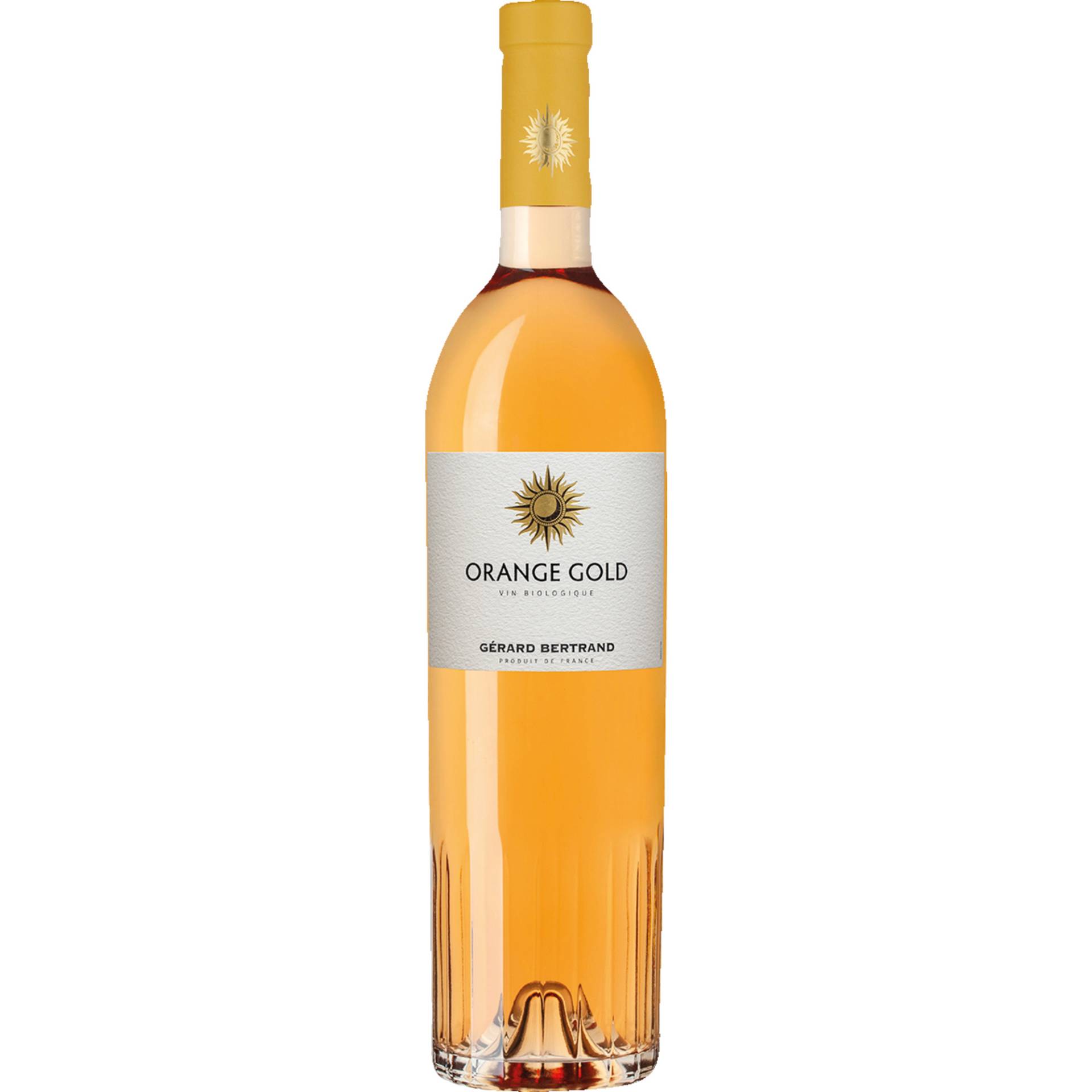 Orange Gold, Orange Wine - Vin de France, Languedoc-Roussillon, 2021, Weißwein von Gérard Bertrand, 11100-262 Narbonne, Frankreich