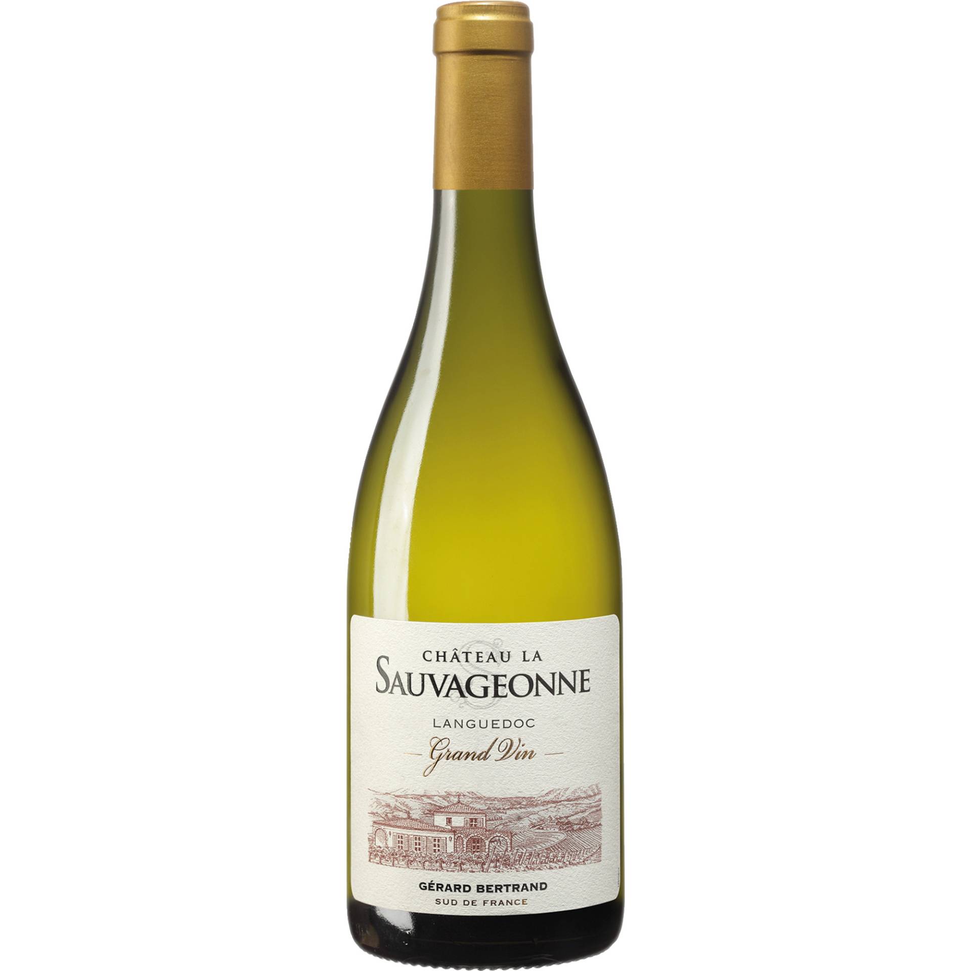 Chateau La Sauvageonne Grand Vin, Languedoc, Languedoc-Roussillon, 2020, Weißwein von Gérard Bertrand,11100,Narbonne,Frankreich