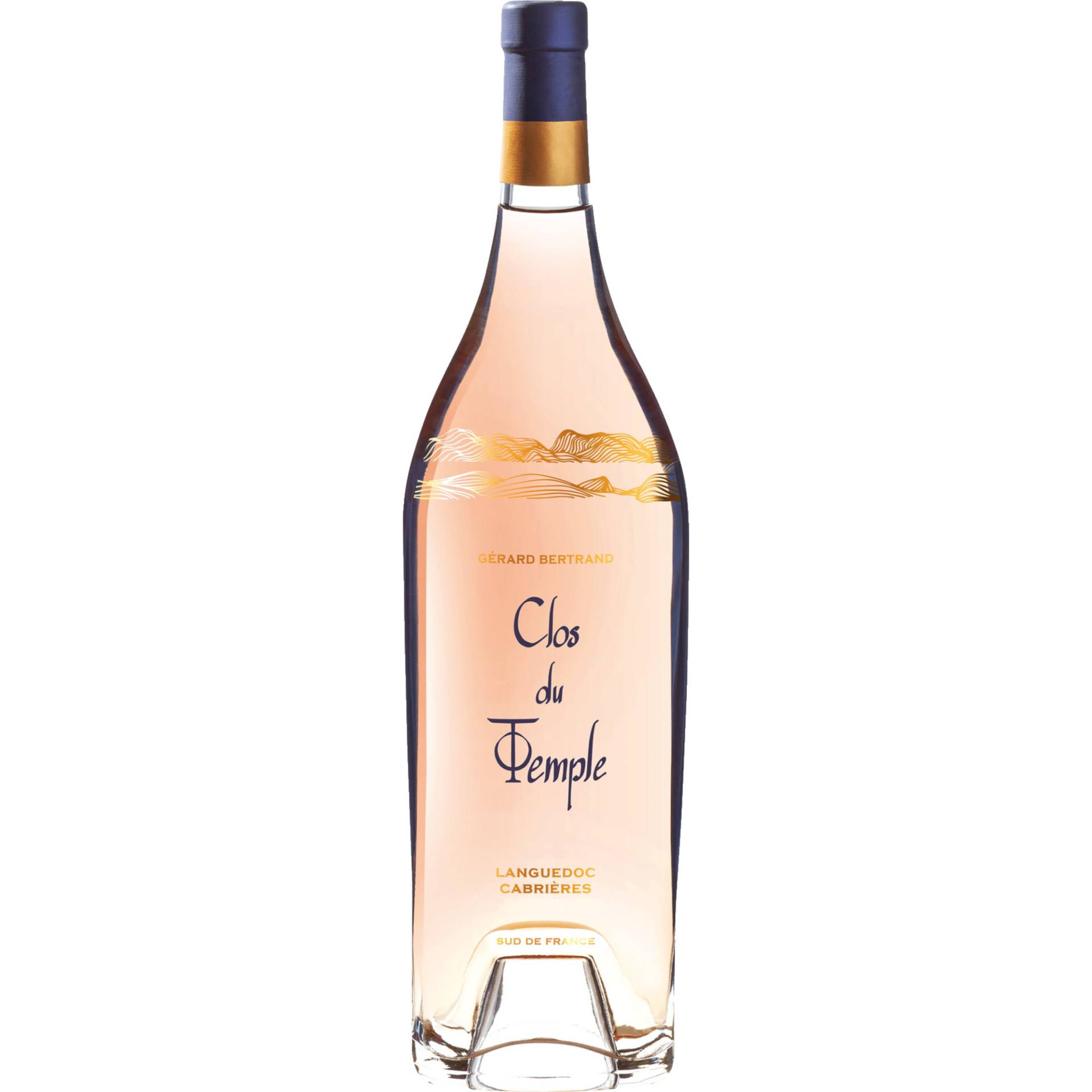 Clos du Temple Rosé, Languedoc Cabrières AOP, Magnum, Languedoc-Roussillon, 2022, Roséwein von Gérard Bertrand,11100,Narbonne,Frankreich