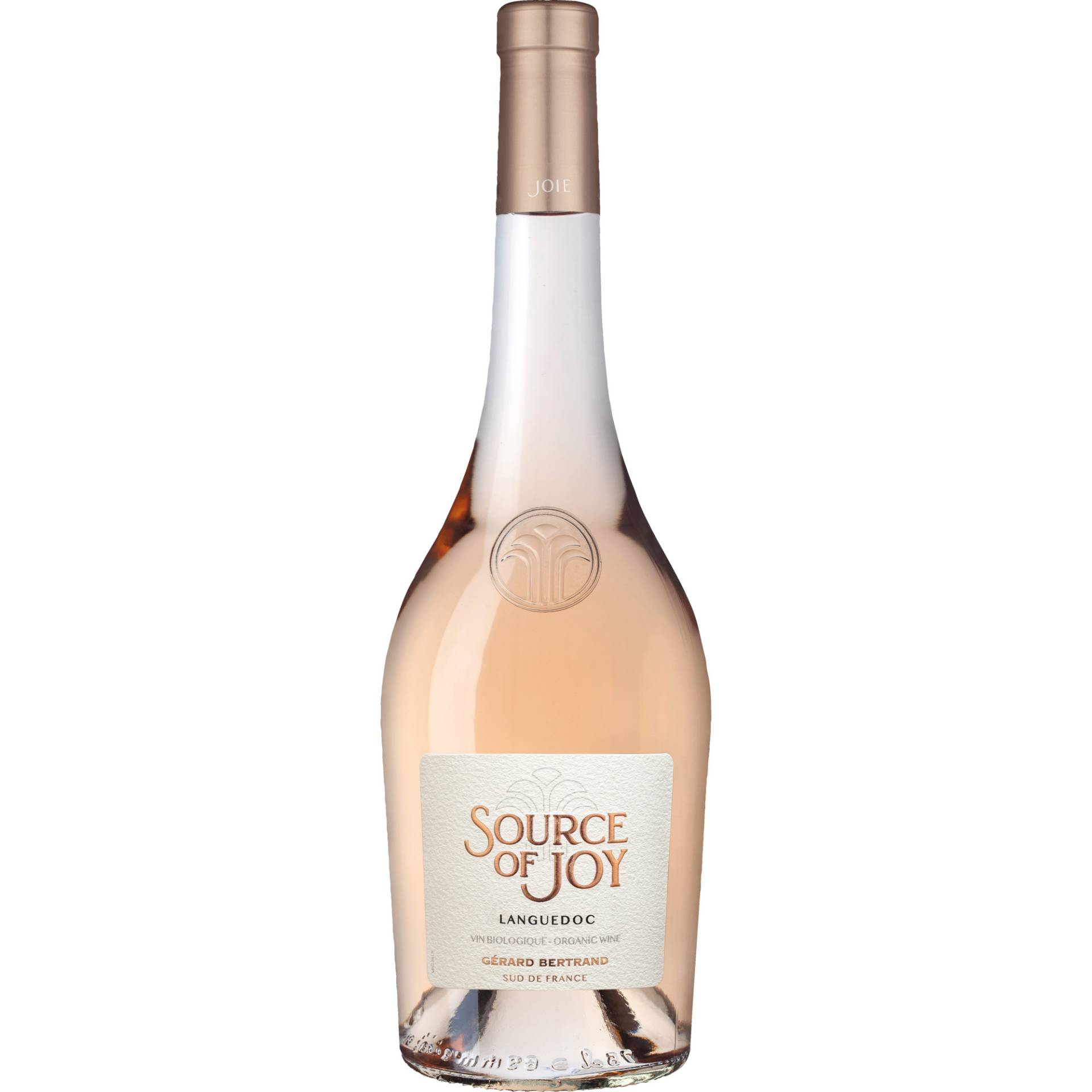 Source of Joy Rosé, Languedoc AOP, Languedoc-Roussillon, 2023, Roséwein Source of Joy Rosé, Languedoc AOP, Languedoc-Roussillon, 2023, Roséwein von Gérard Bertrand à F11100-262 Narbonne, Frankreich