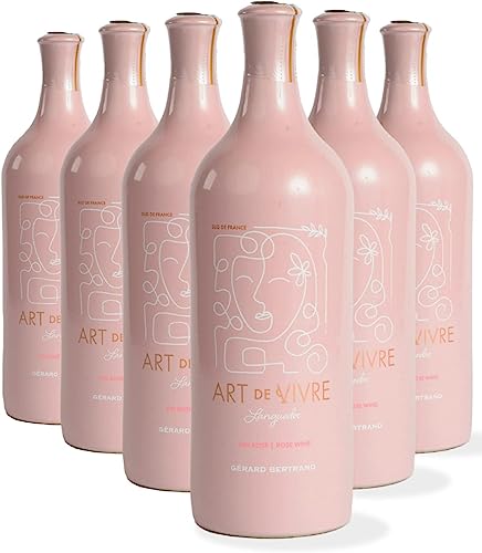 Gérad Bertrand Art de Vivre RosÈwein | Grenache/Syrah/Cinsault | AOP Languedoc Keramikflasche Trocken | (6 x 0.75 l) von Gérard Bertrand