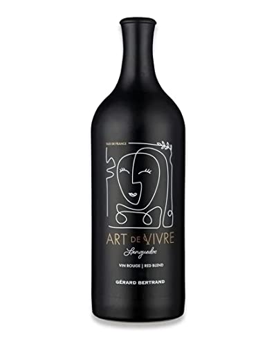 Gérad Bertrand Art de Vivre Rotwein | Syrah/Grenache/MourvËdre | Languedoc Syrah Keramikflasche Trocken | (1 x 0.75 l) von Gérard Bertrand