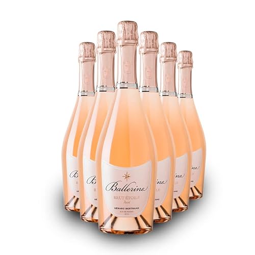 Gérard Bertrand Ballerine Brut Roséwein | Pinot Noir/Chardonnay | AOP Crémant de Limoux Sec | (6 x 0.75 l) von Gérard Bertrand