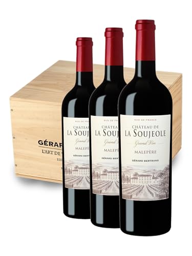 Gérard Bertrand Château de la Soujeole Grand Vin Rotwein| Cabernet Franc/Merlot/Malbec | AOP Malepère Sec | (1 x 0.75 l) von Gérard Bertrand