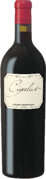 Gerard Bertrand Aus biologischem Anbau Cigalus Rouge Jg. 2021 Cuvee aus Cabernet Sauvignon, Cabernet Franc, Carignan, Grenache, Syrah, Merlot von Gerard Bertrand