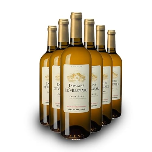 Gérard Bertrand Domaine de Villemajou Weißwein | Marsanne/Maccabeu/Bourboulenc/Roussanne | AOP Corbières Sec | (6 x 0.75 l) von Gérard Bertrand