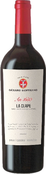 Gerard Bertrand Heritage 1650 La Clape AOP Jg. 2021 Cuvee aus Carignan, Syrah, Mourvedre im Holzfass gereift von Gerard Bertrand