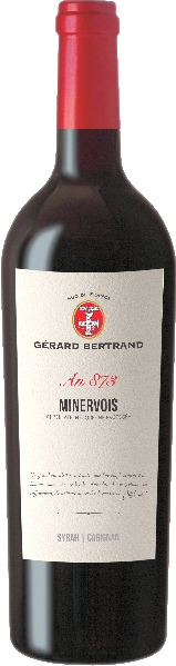 Gerard Bertrand Heritage 873 Minervois AOP Jg. 2021 Cuvee aus 50 Proz. Syrah, 50 Proz. Carignan im Holzfass gereift