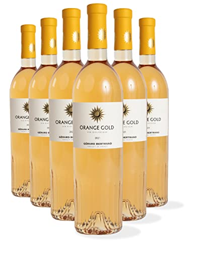 Gérad Bertrand Orange Gold Weiﬂwein | Chardonnay/Grenache Blanc/Viognier/Marsanne/Mauzac/Muscat/Clairette | Vin de France Sec | Bio (6 x 0.75 l) von Gérard Bertrand