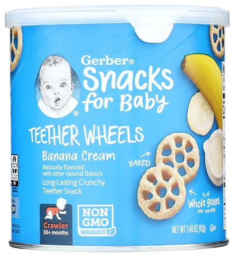 Gerber Graduates Waffle Wheels - Banana Cream Gerber Graduates Waffle Wheels - Banana Cream von Gerber