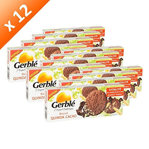 Gerble Gerble gerblé buttergebäck quinoa cocoa 132g (x12) von Gerble