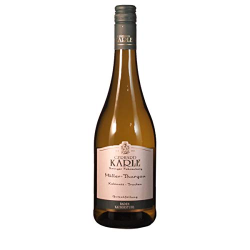 Gerhard Karle 2021 Müller Thurgau Kabinett (02) trocken/Ihringer Fohrenberg 0.75 Liter von Gerhard Karle