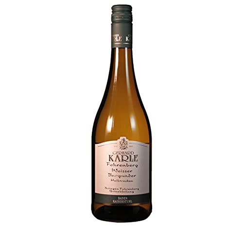 Gerhard Karle 2022 Weisser Burgunder (08) Kabinett halbtrocken Ihringer Fohrenberg 0.75 Liter von Gerhard Karle