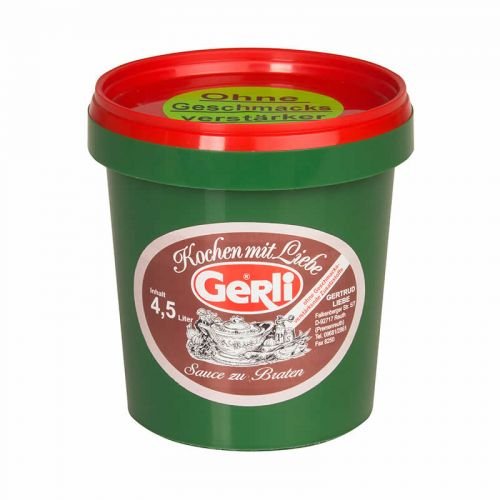 Dunkle Bratensoße ohne Geschmacksverstärker Gerli Gewürze 450 g von Gerli