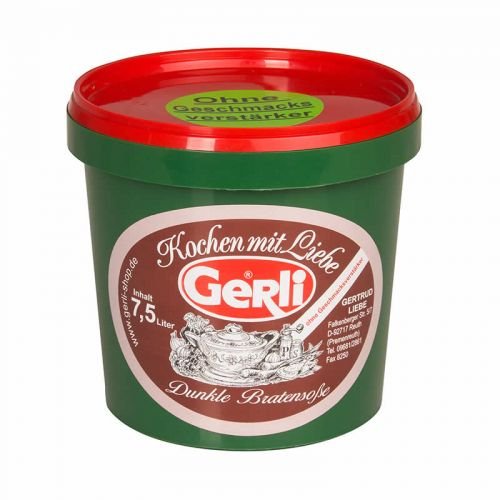 Dunkle Bratensoße ohne Geschmacksverstärker Gerli Gewürze 750 g von Gerli