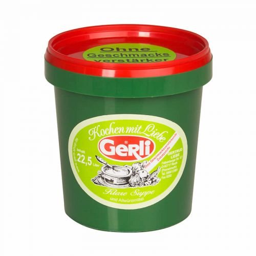 Feine klare Suppe ohne Geschmacksverstärker Gerli Suppe 450 g Feine klare Suppe ohne Geschmacksverstärker Gerli Suppe 450 g von Gerli