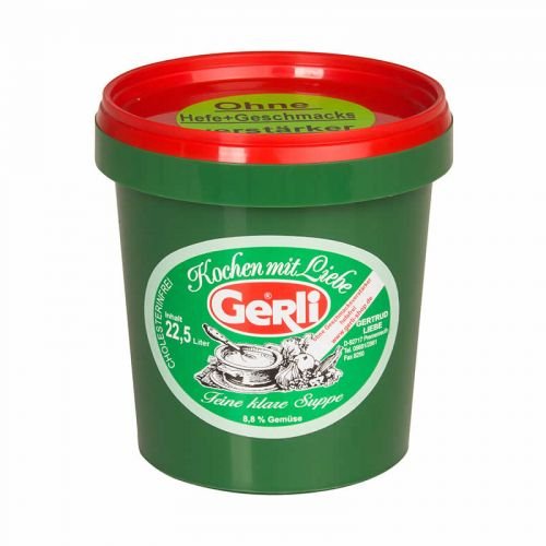 Feine klare Suppe ohne Hefe 450g von Gerli