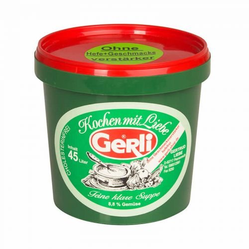 Feine klare Suppe ohne Hefe 900g von Gerli