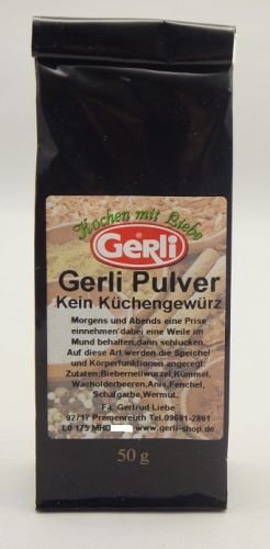 Gerli Pulver Gerli Gewürze 50 g von Gerli