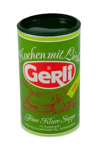 Gerli feine Klare Suppe vegan Gerli Gewürze 900g von Gerli