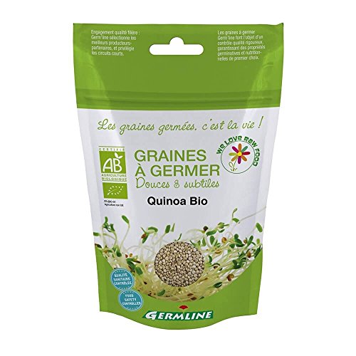 Sprossen-Keimsaat Quinoa - Bio - 200g Sprossen-Keimsaat Quinoa - Bio - 200g von Germ'line