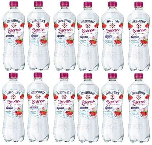 12 Flaschen Gerolsteiner Fruity Water Beere a 0,75 L Inc. EINWEG Pfand von Gerolsteiner