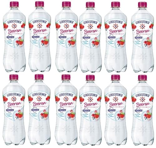 12 Flaschen Gerolsteiner Fruity Water Beere a 0,75 L Inc. EINWEG Pfand von Gerolsteiner