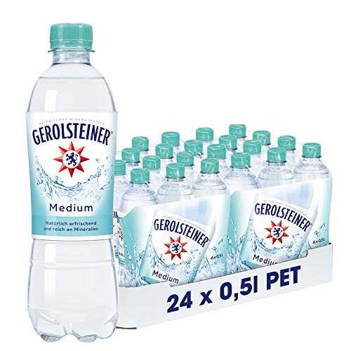 Gerolsteiner Medium, Einweg, (24 X 0,5L) , 500 Ml (24Er Pack) von Gerolsteiner