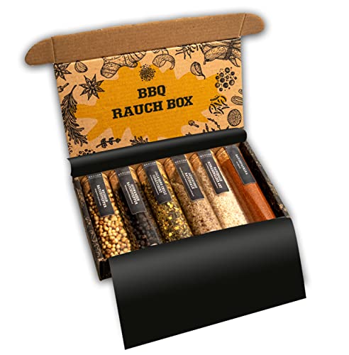 BBQ Grill Gewürze Geschenkset, die Geschenkidee zum Grillen, 6 Grillgewürze inkl. Rezept BBQ Grill Gewürze Geschenkset, die Geschenkidee zum Grillen, 6 Grillgewürze inkl. Rezept von Geropp Gourmet