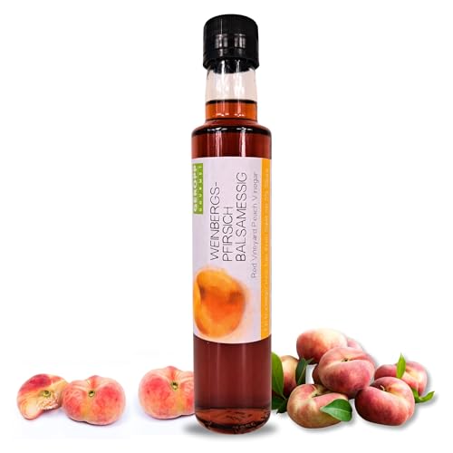 GEROPP-GOURMET Weinbergspfirsich Balsamessig von der Mosel | 250ml | 5% Säure | Premium Essigzubereitung | Der Kick für ihre Salate, Desserts, Lieblingsgerichte | Geschenk für Männer und Frauen GEROPP-GOURMET Weinbergspfirsich Balsamessig von der Mosel | 250ml | 5% Säure | Premium Essigzubereitung | Der Kick für ihre Salate, Desserts, Lieblingsgerichte | Geschenk für Männer und Frauen von Geropp Gourmet