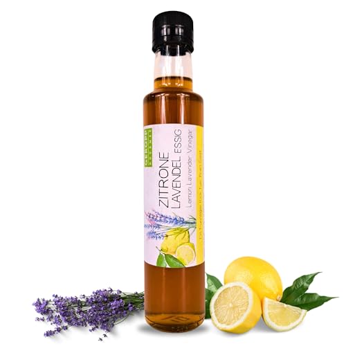 GEROPP-GOURMET Zitrone Lavendel Essig | 250ml | 3% Säure | Premium Essigzubereitung | Der fruchtige Kick für ihre Salate, Desserts, Lieblingsgerichte | Geschenk für Männer und Frauen GEROPP-GOURMET Zitrone Lavendel Essig | 250ml | 3% Säure | Premium Essigzubereitung | Der fruchtige Kick für ihre Salate, Desserts, Lieblingsgerichte | Geschenk für Männer und Frauen von Geropp Gourmet