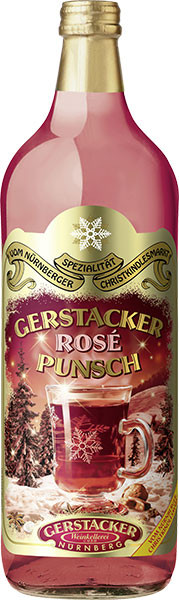 Gerstacker Rosé Punsch 1 l von Gerstacker Weinkellerei GmbH