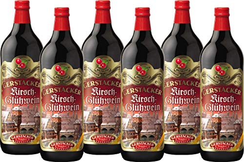 GERSTACKER Kirsch-Glühwein (6 x 1,0 l) von Gerstacker